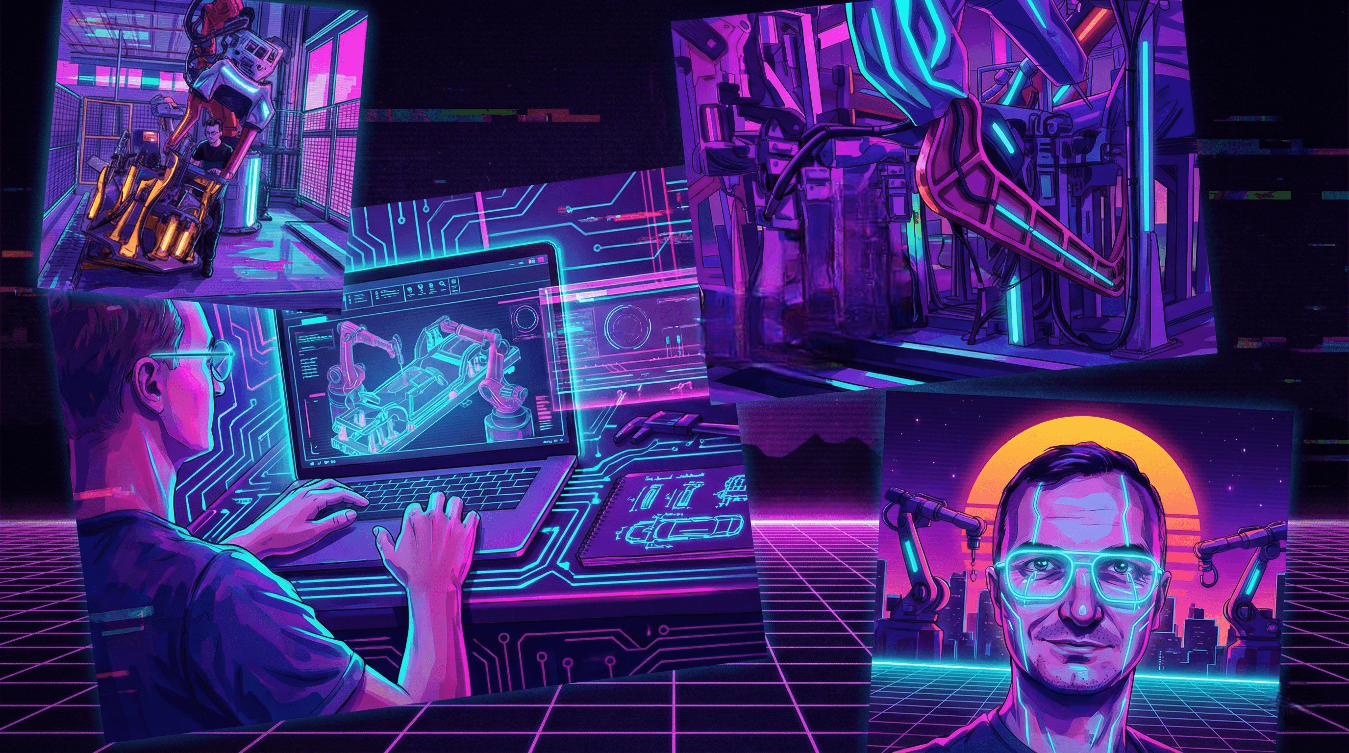 Robotyka - symulacje przemysłowe